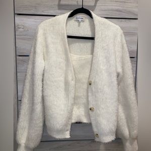 Fuzzy Sweater Set